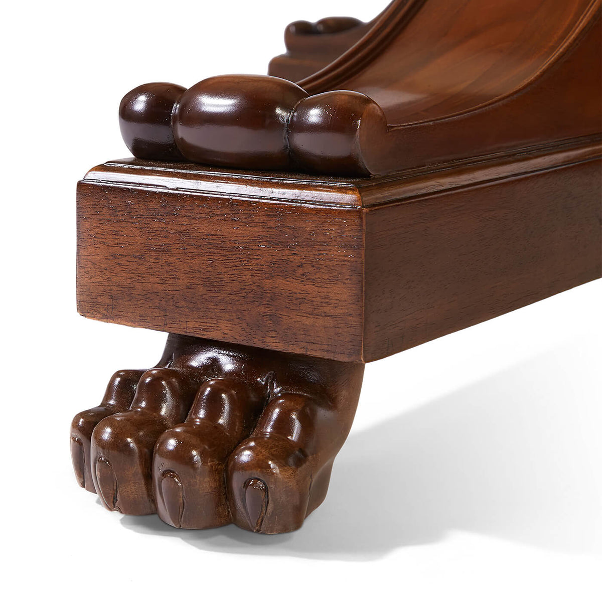 French Empire Style Extension Dining Table - English Georgian America