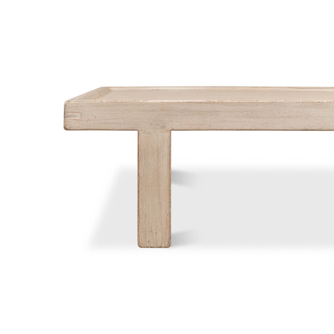 French Gray Farmhouse Coffee Table - English Georgian America