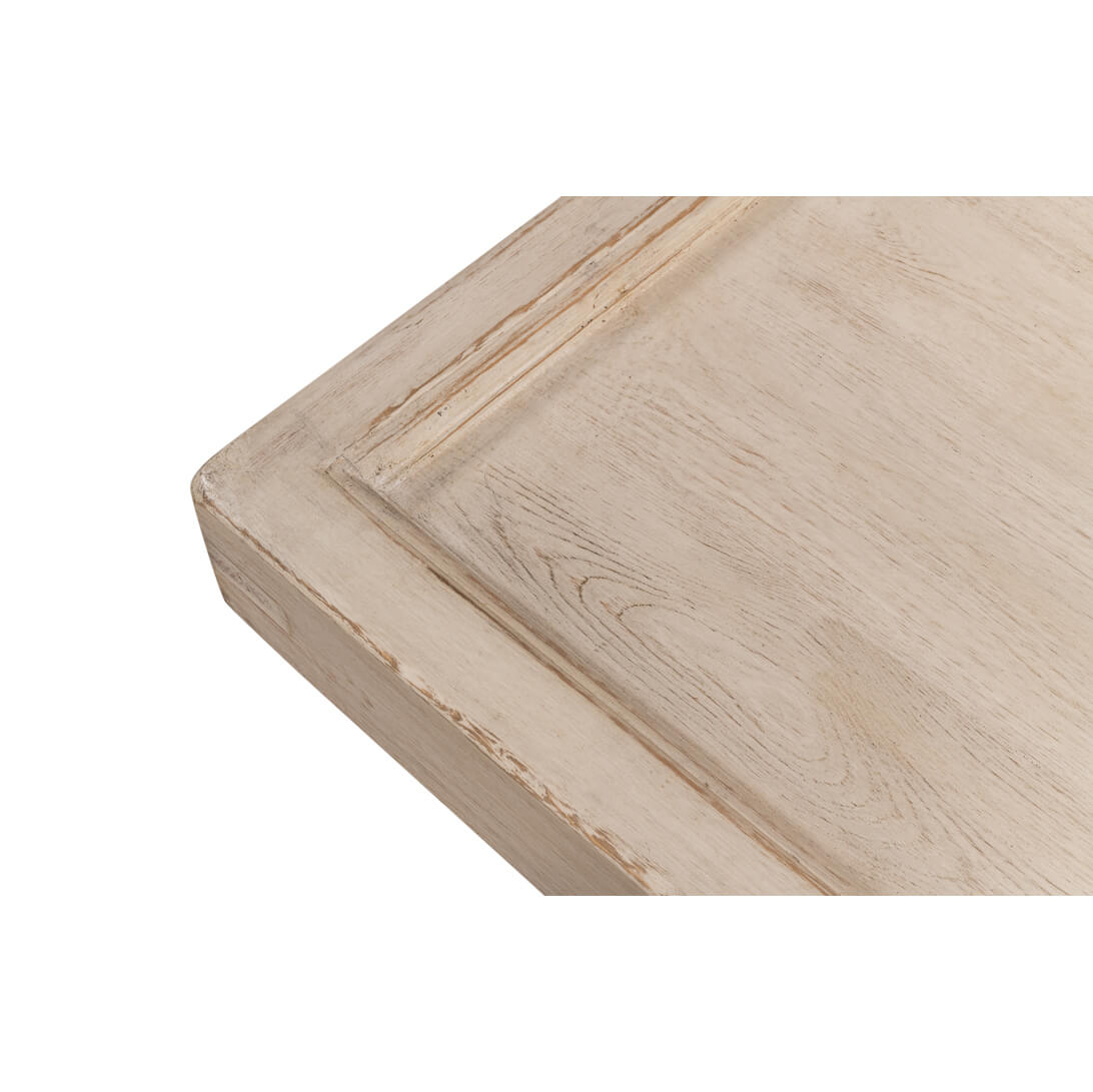 French Gray Farmhouse Coffee Table - English Georgian America