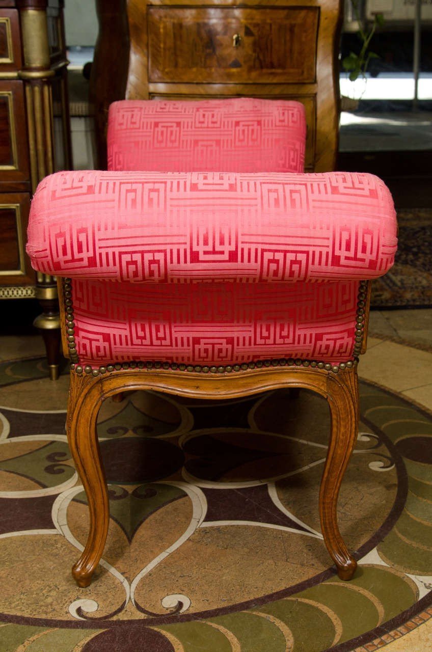 French Hepplewhite Window Bench - English Georgian America