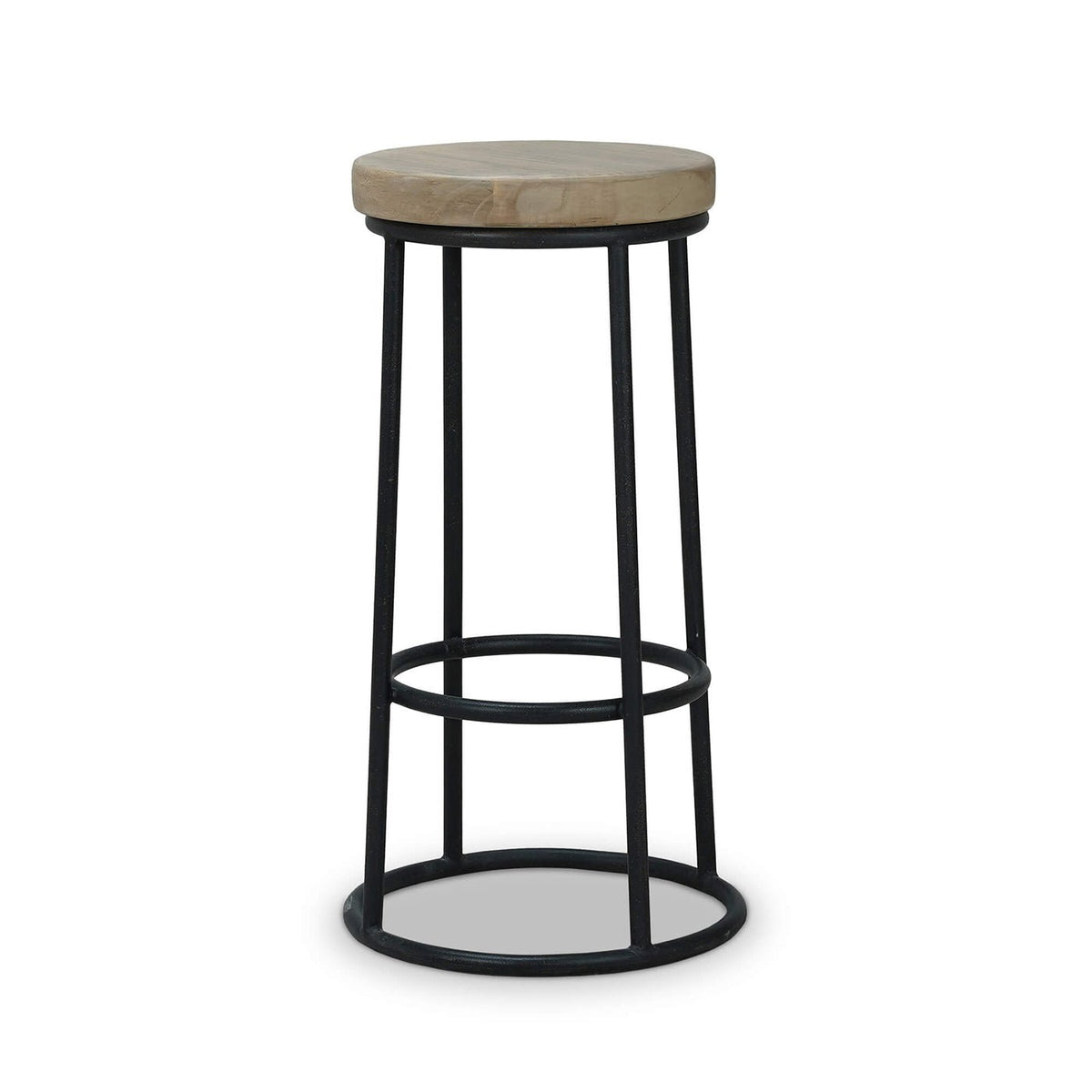 French Industrial Bar Stool - English Georgian America