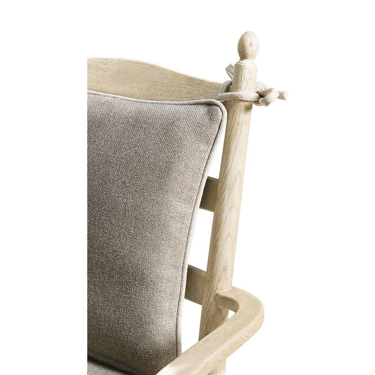 French Ladderback Arm Chair - English Georgian America