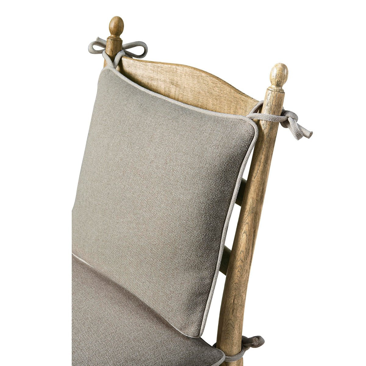 French Ladderback Dining Chair - Chestnut - English Georgian America