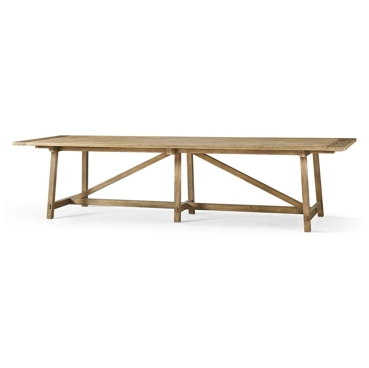 French Laundry Dining Table - Chestnut 173&quot; - English Georgian America