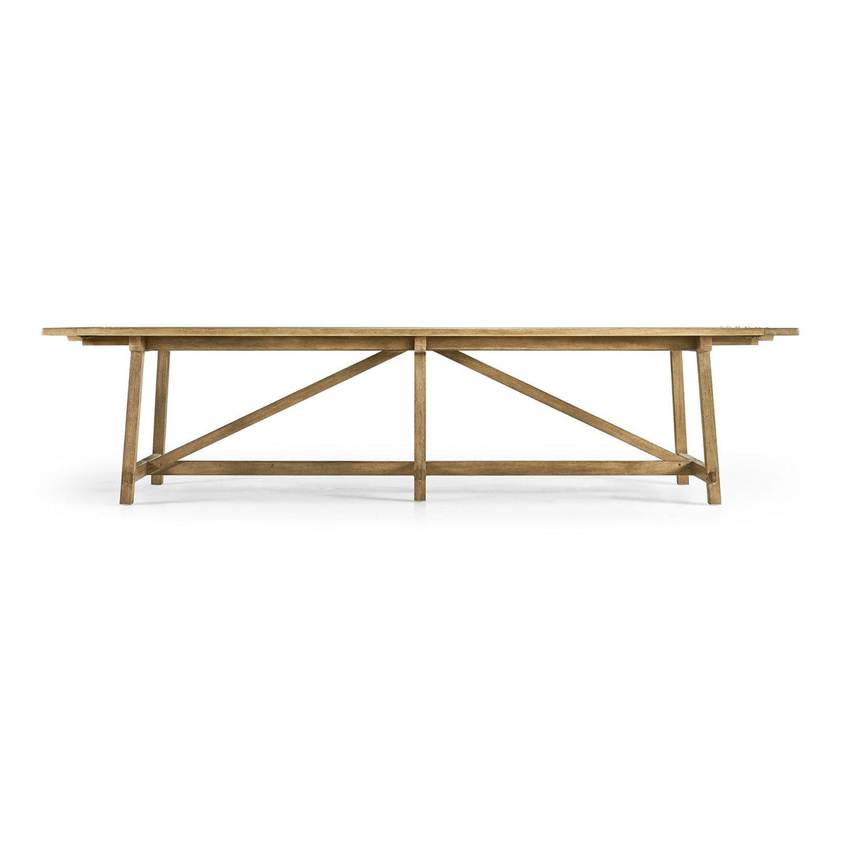 French Laundry Dining Table - Chestnut 173&quot; - English Georgian America