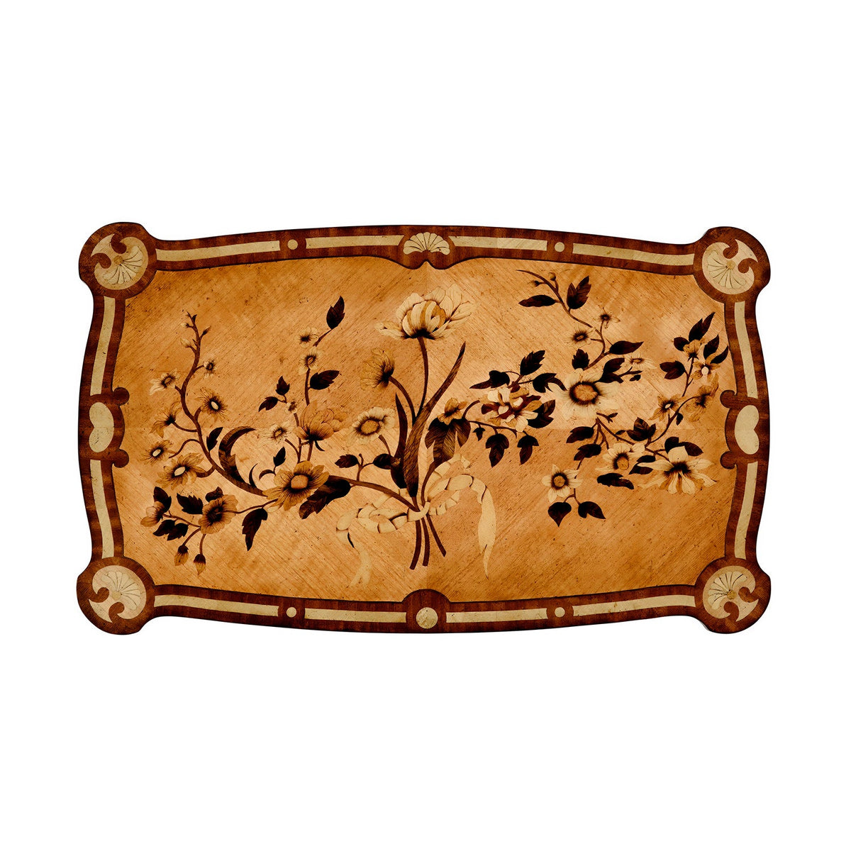 French Louis XV Marquetry Mechanical Side Table - English Georgian America