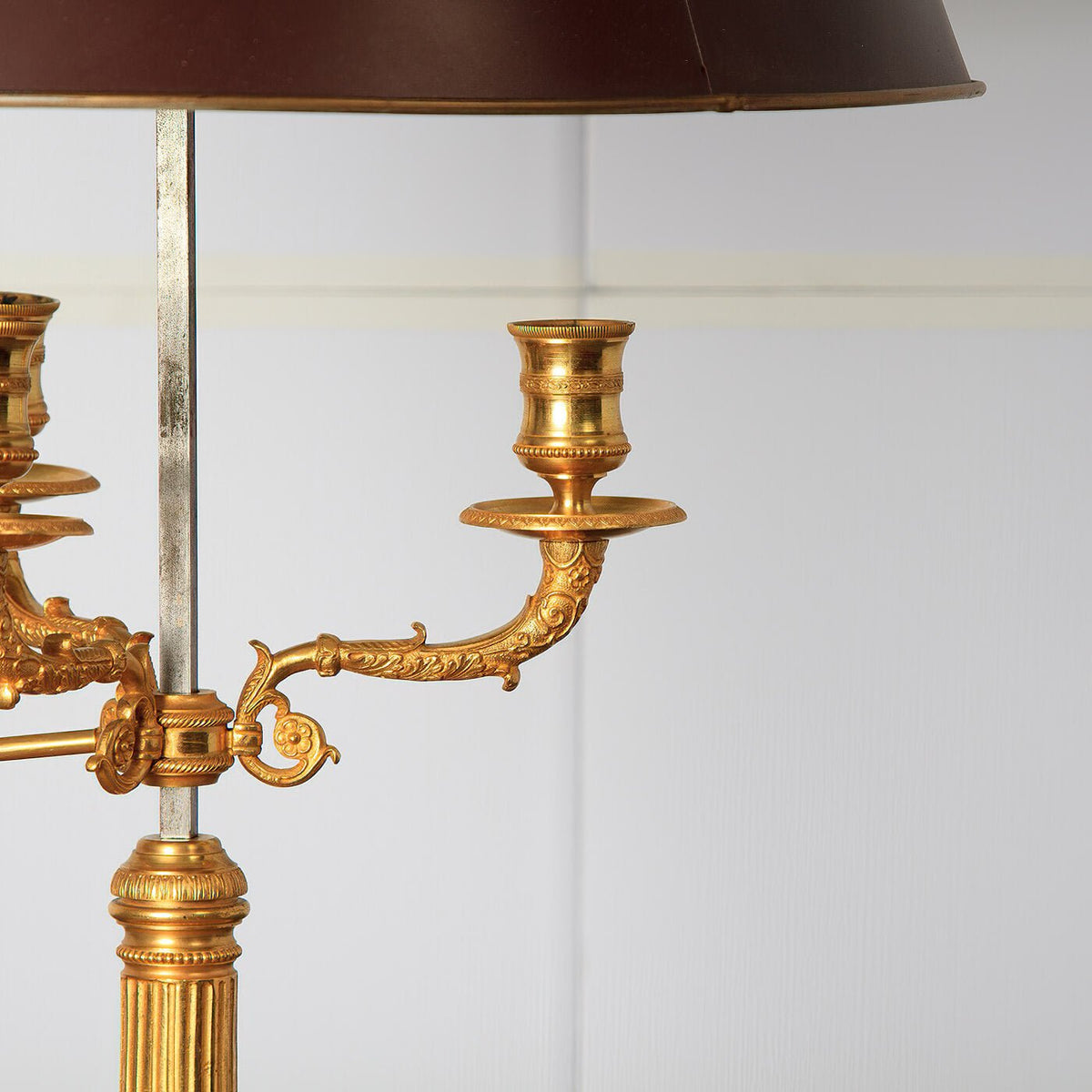 French Louis XVI Bouillotte Lamp - English Georgian America