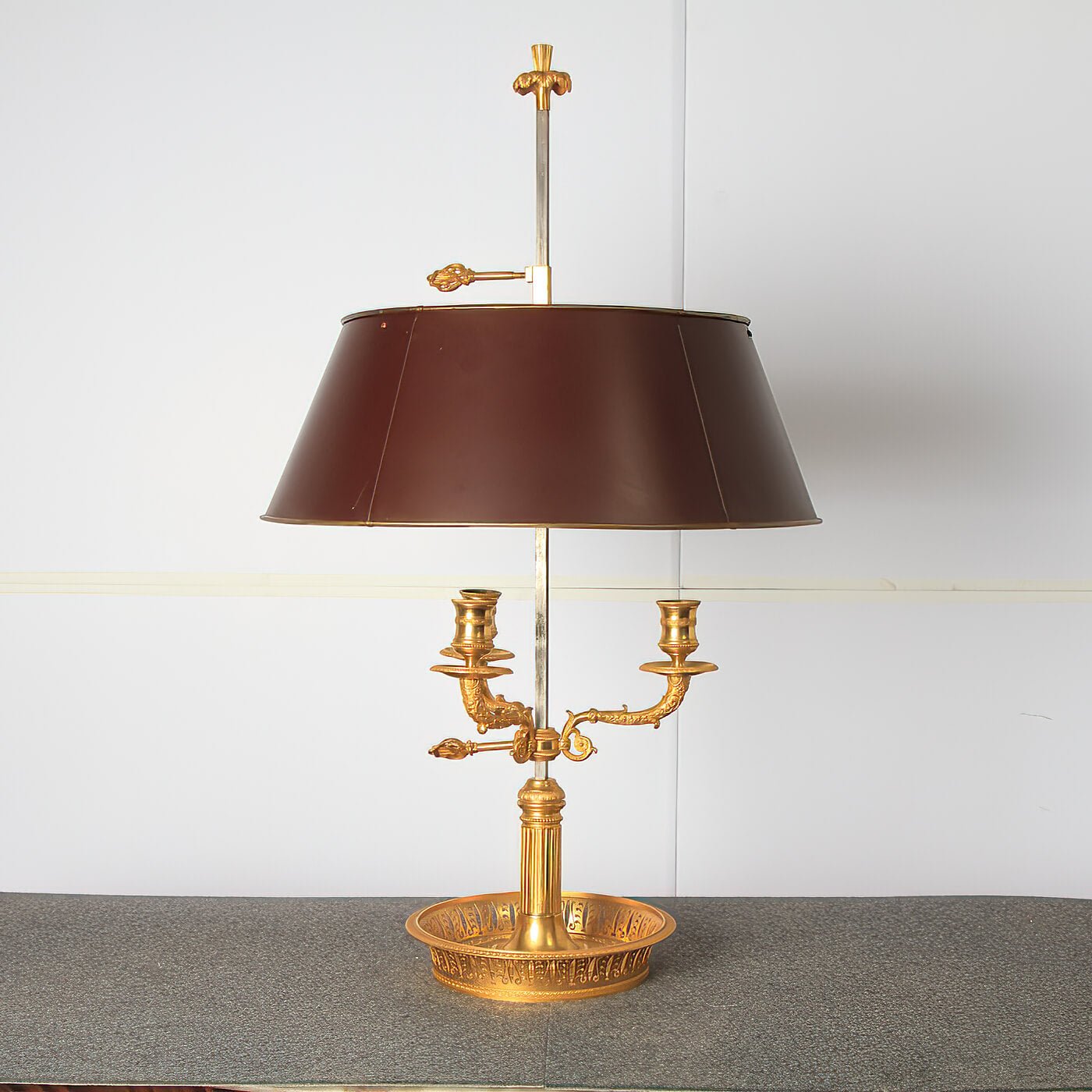 French Louis XVI Bouillotte Lamp - English Georgian America