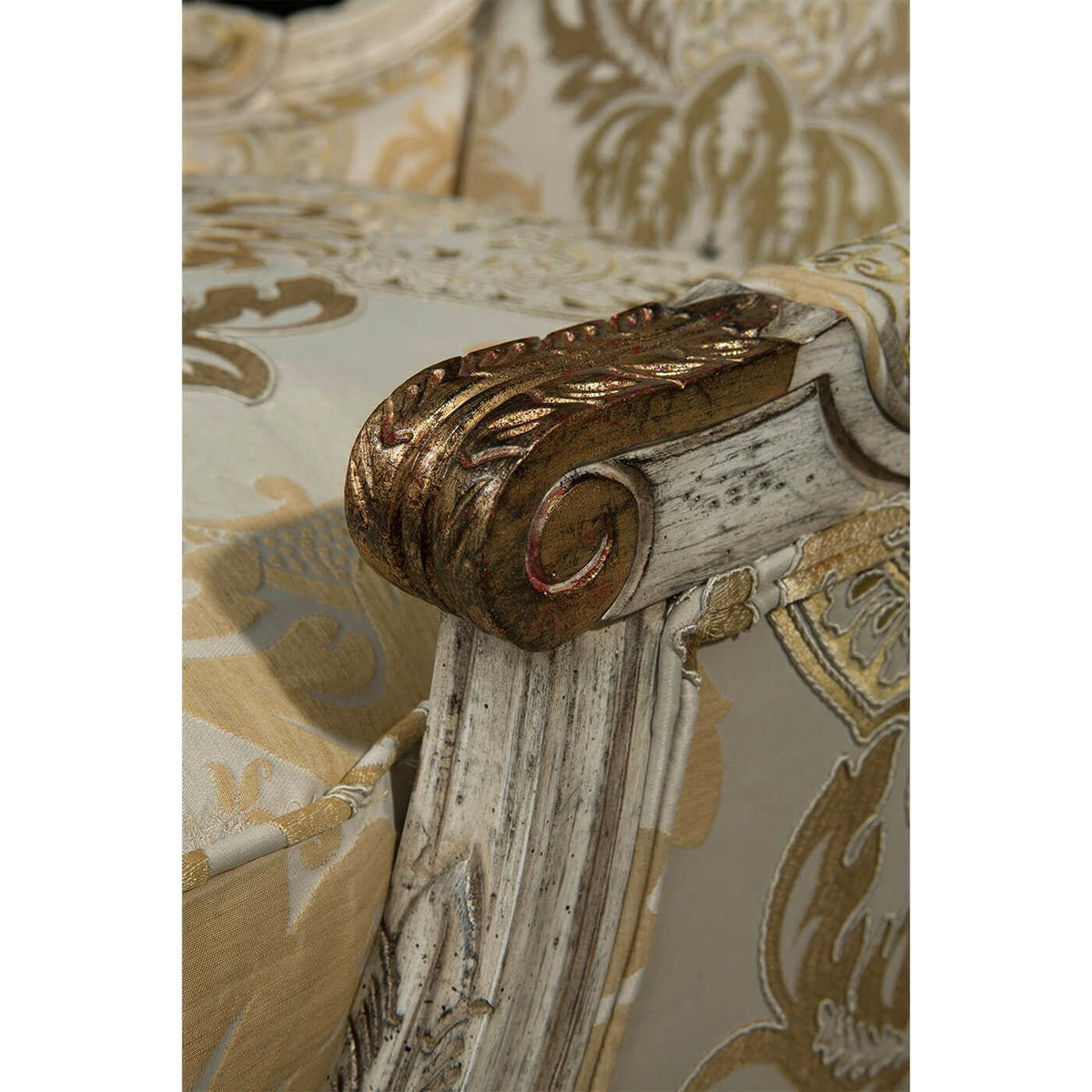 French Louis XVI Style Bergere - English Georgian America