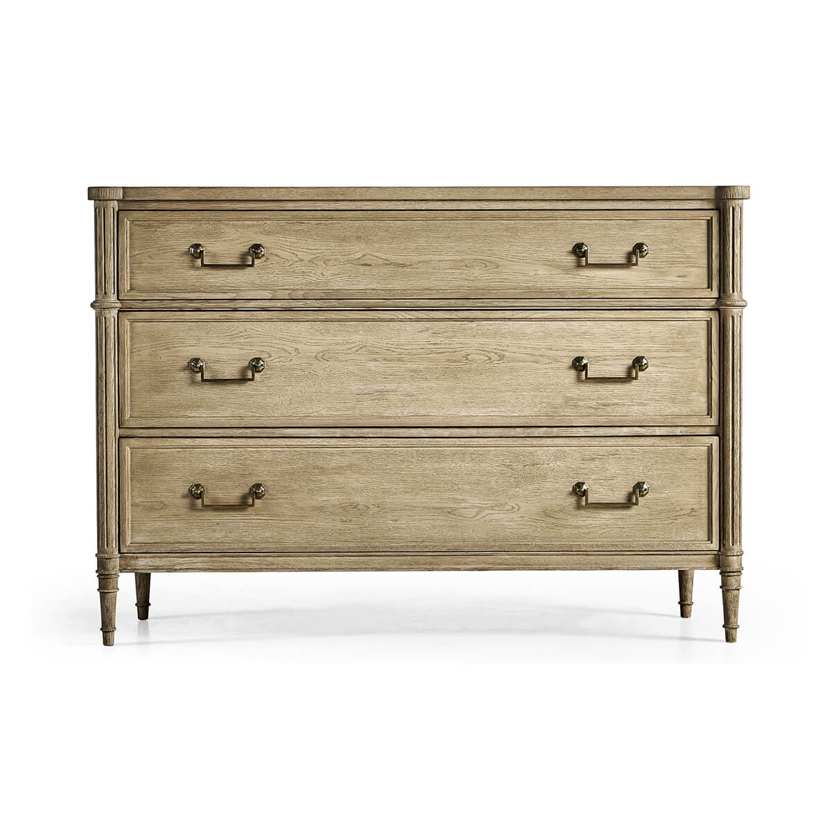 French Louis XVI Style Commode - Natural 52" - English Georgian America