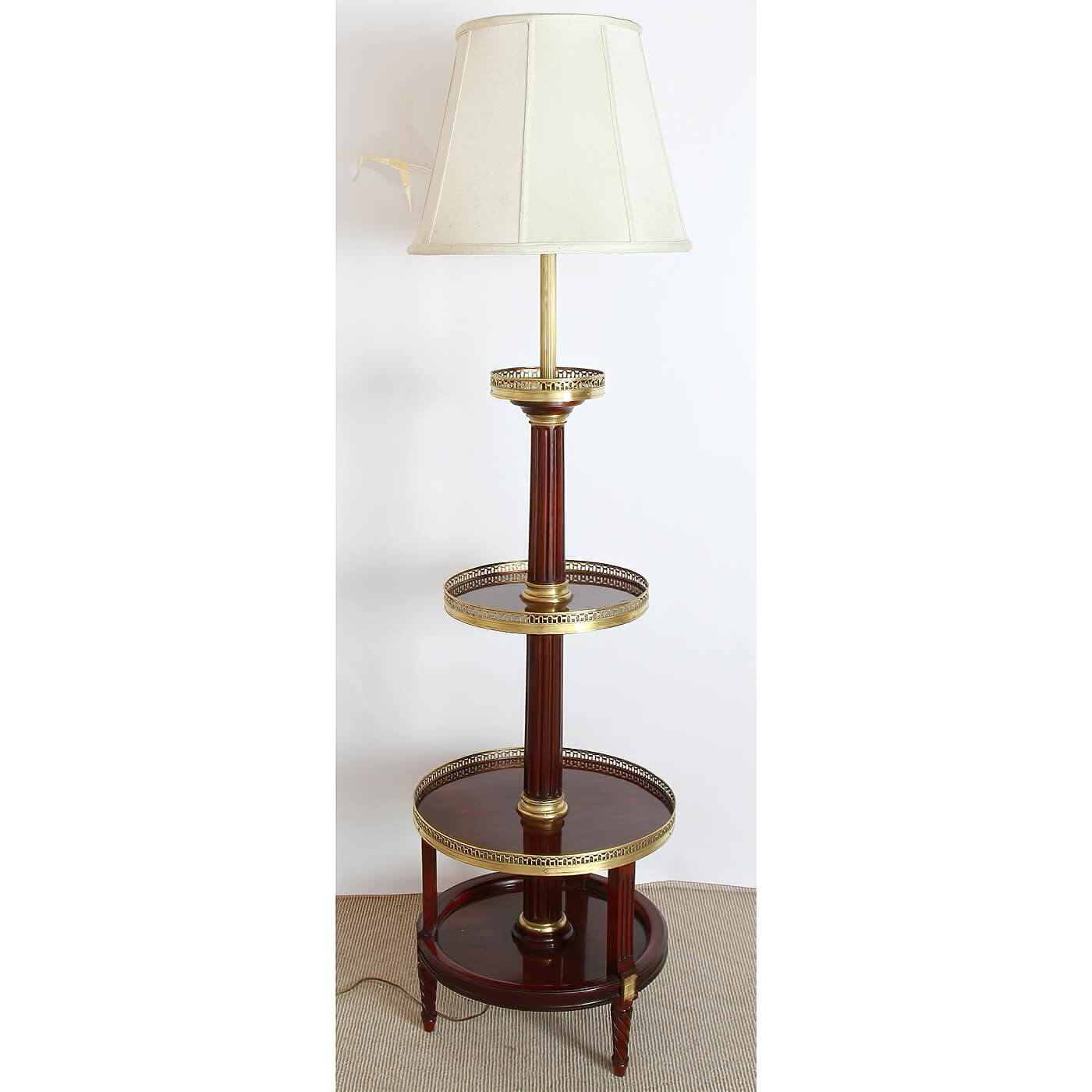 French Louis XVI Style Floor Lamp - English Georgian America