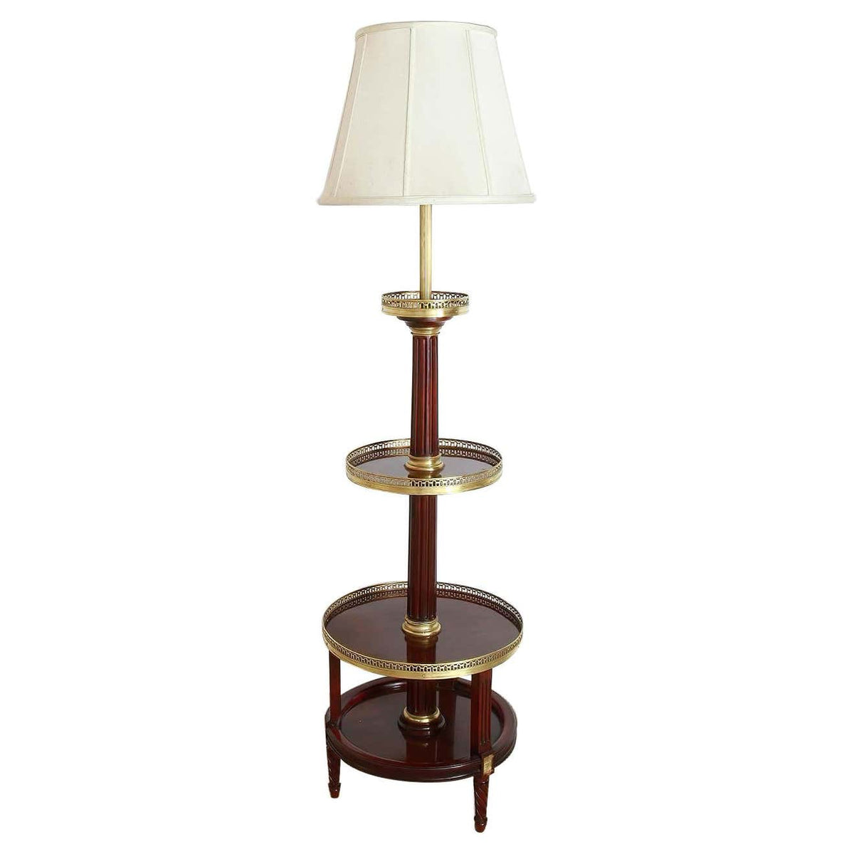 French Louis XVI Style Floor Lamp - English Georgian America