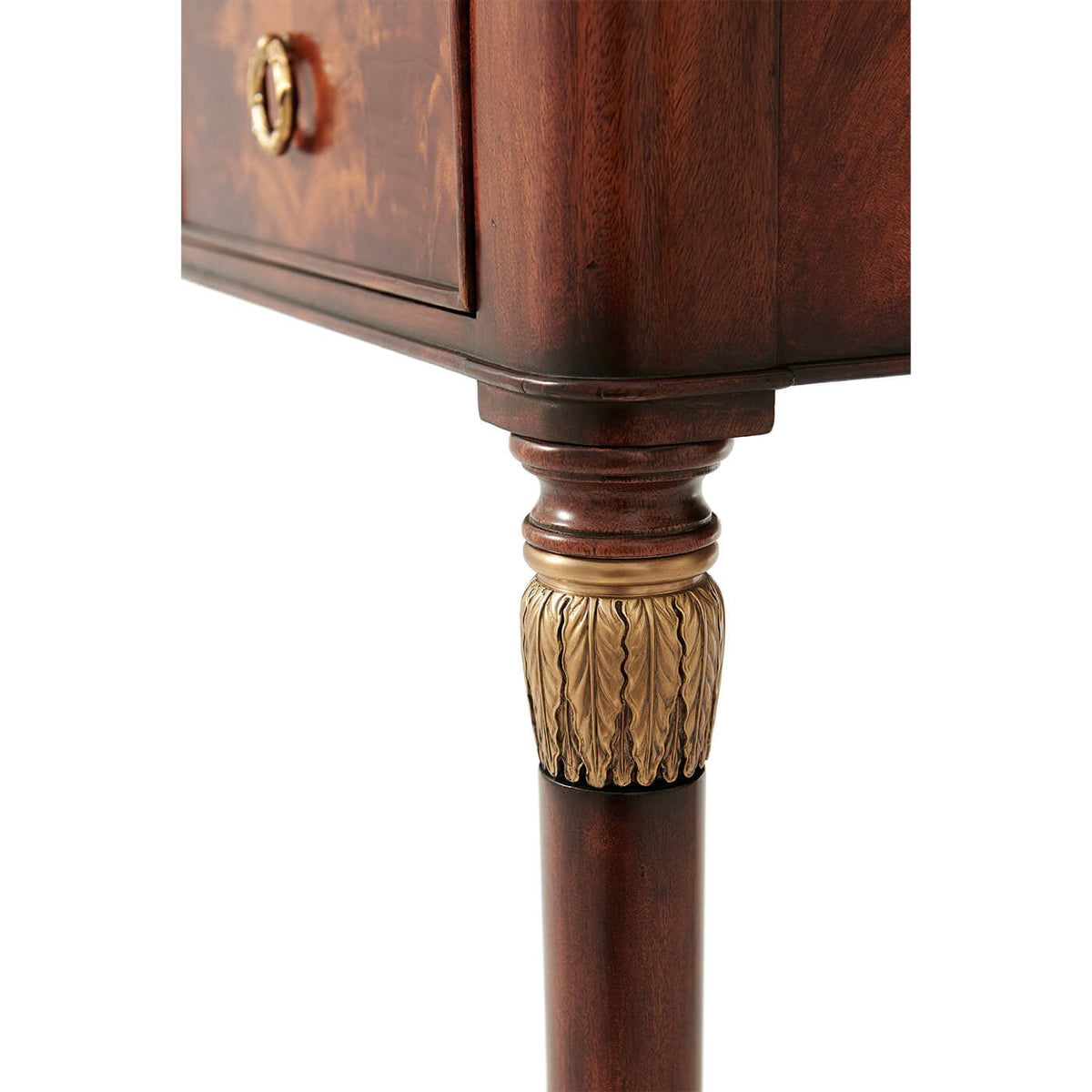 French Mahogany Desk - English Georgian America