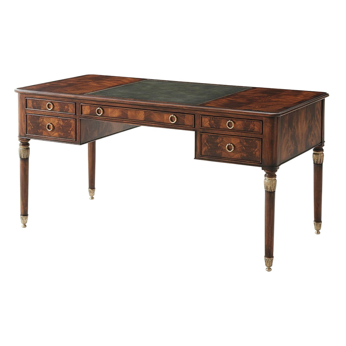 French Mahogany Desk - English Georgian America