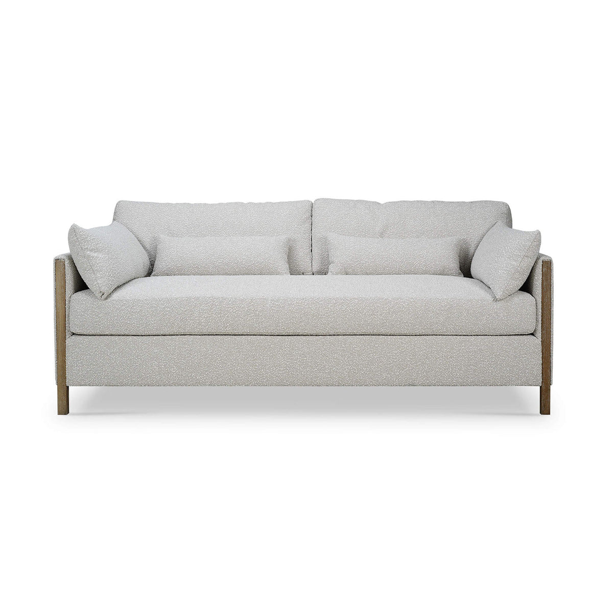 French Modern Boucle Sofa - English Georgian America