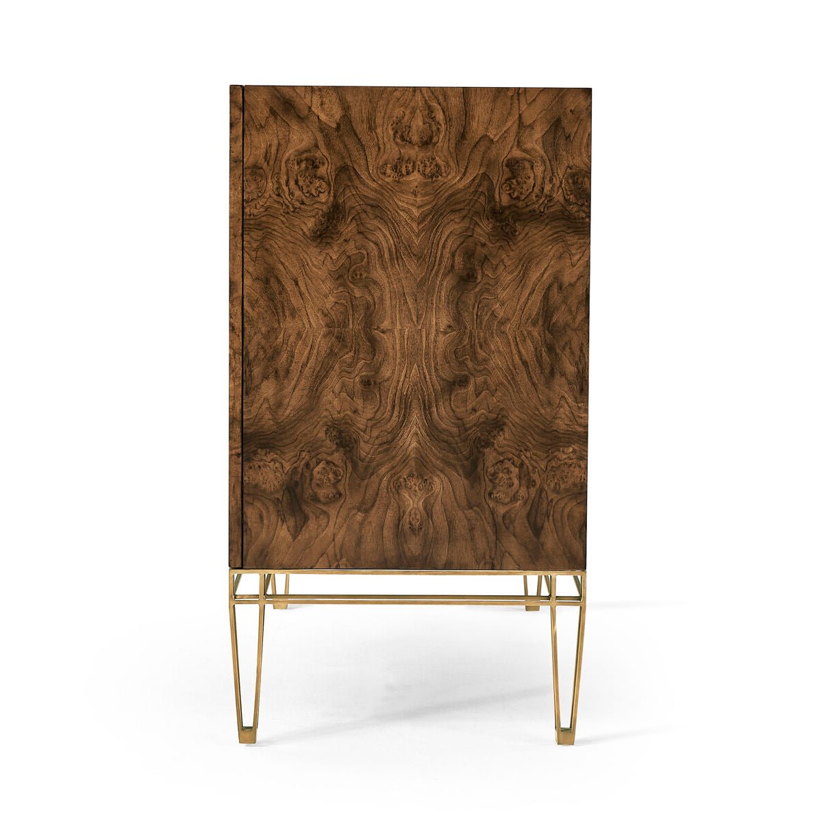 French Modern Burl Sideboard - English Georgian America