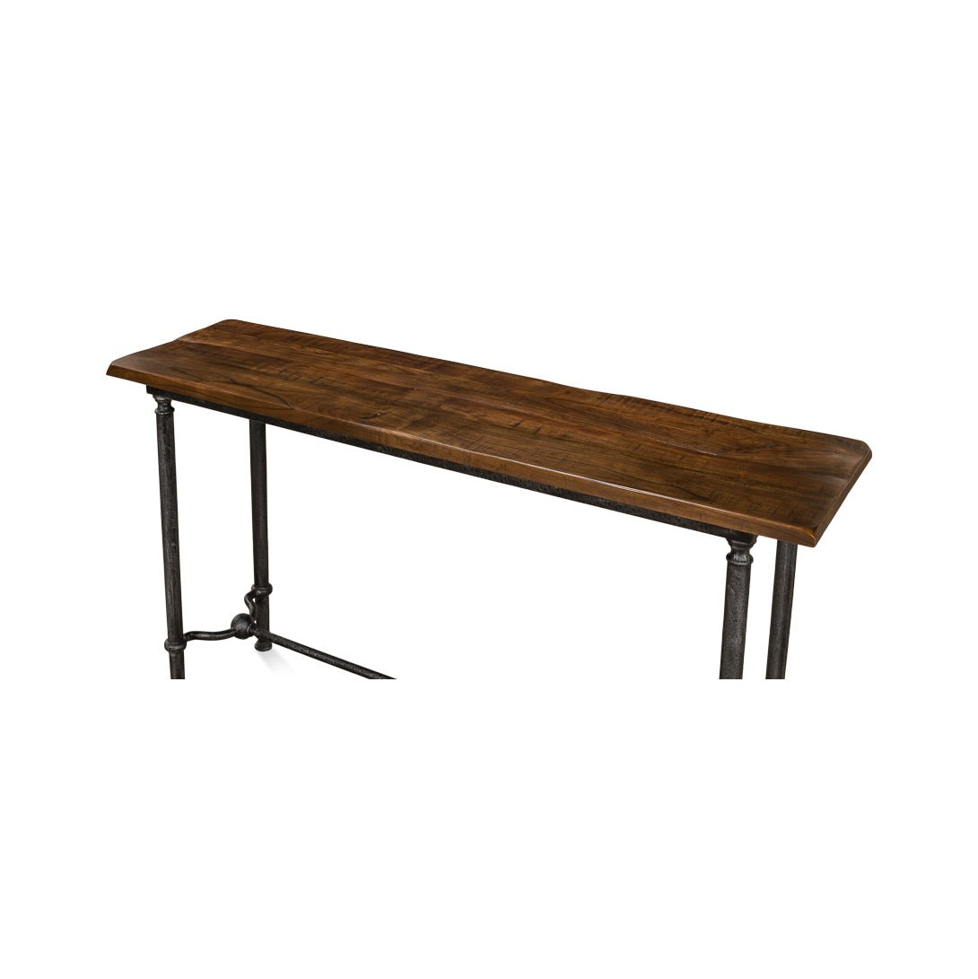 French Modern Industrial Console - English Georgian America