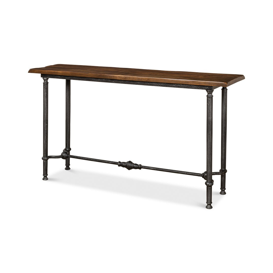 French Modern Industrial Console - English Georgian America