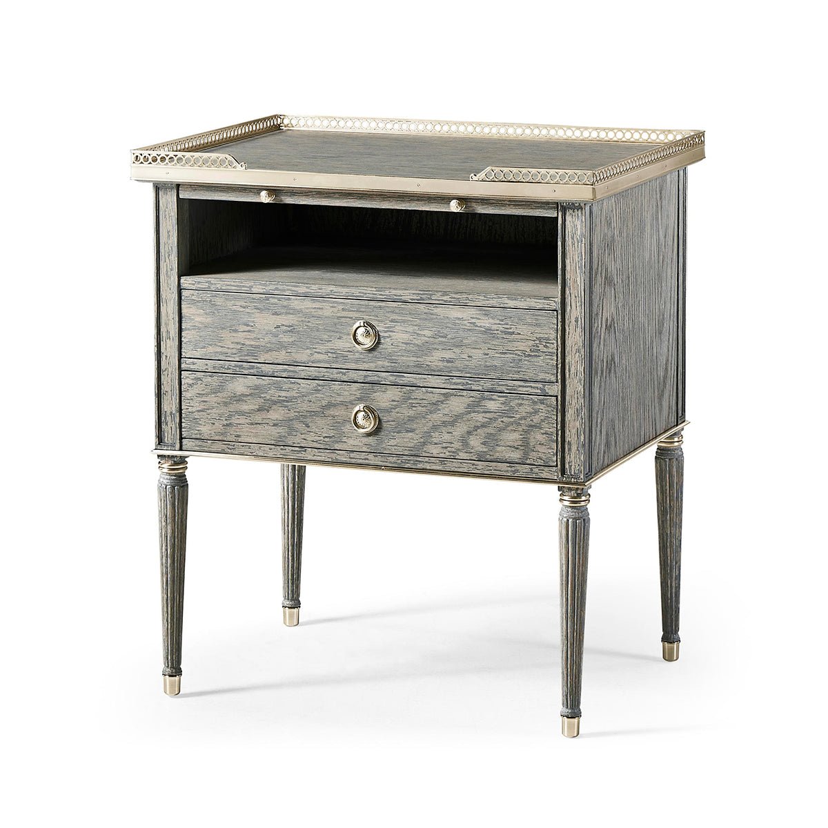 French Modern Louis Nightstand - English Georgian America