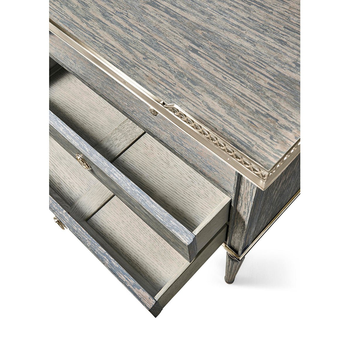 French Modern Louis Nightstand - English Georgian America