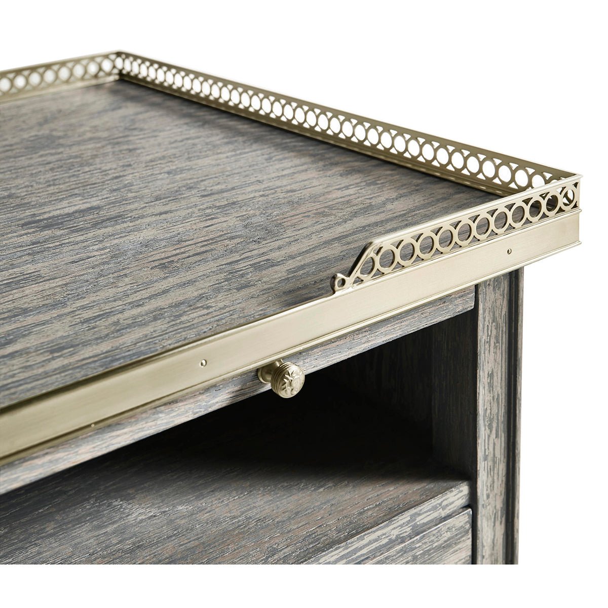 French Modern Louis Nightstand - English Georgian America