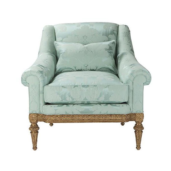 French Modern Neo Classic Armchair - English Georgian America