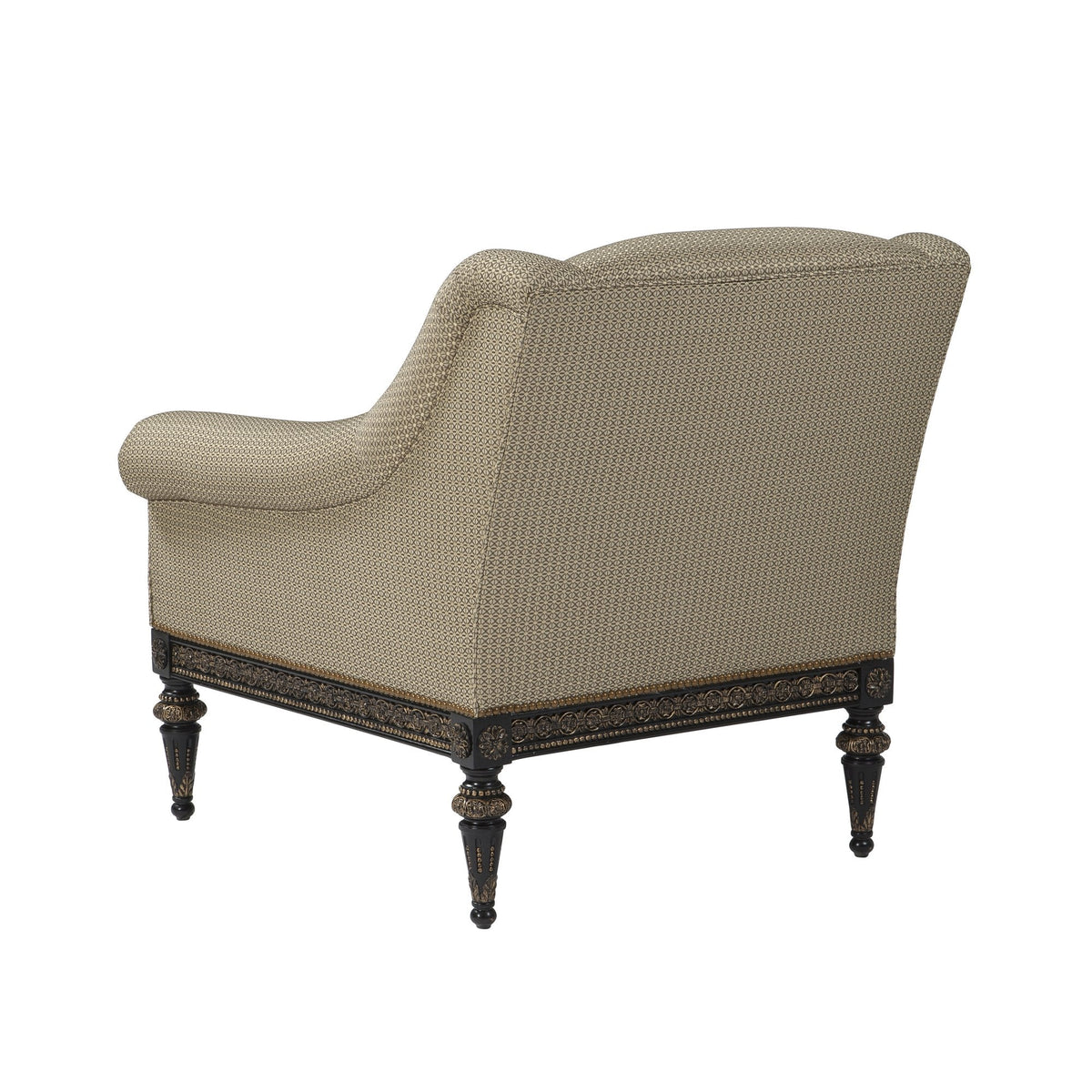 French Modern Neo Classic Armchair - English Georgian America