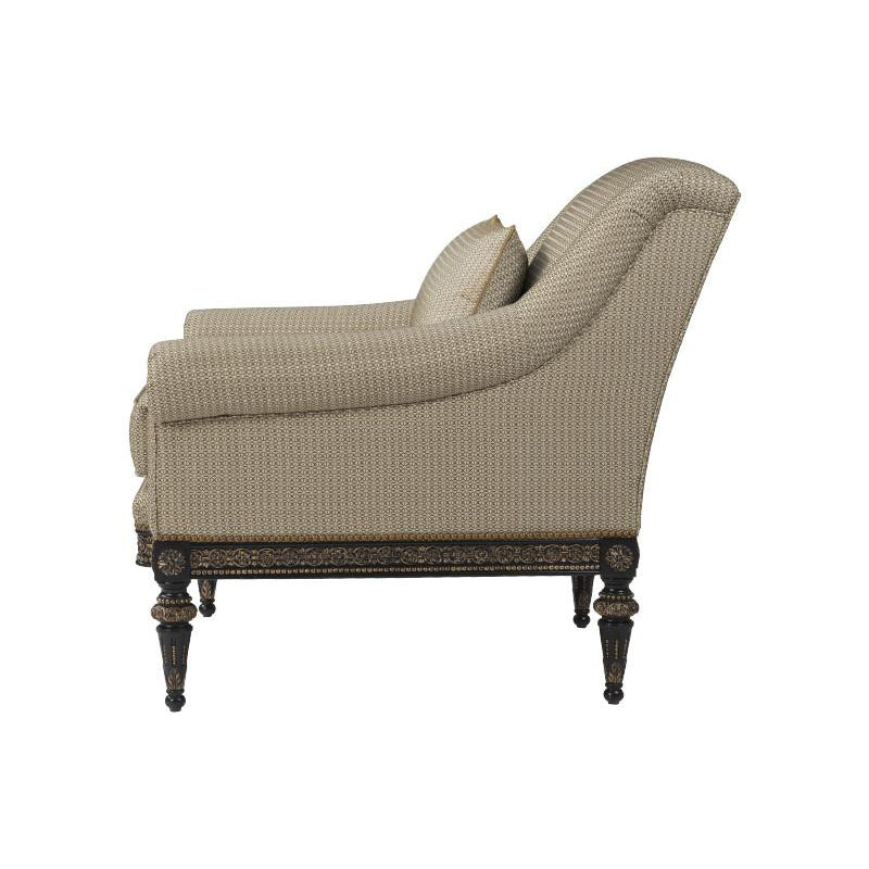 French Modern Neo Classic Armchair - English Georgian America
