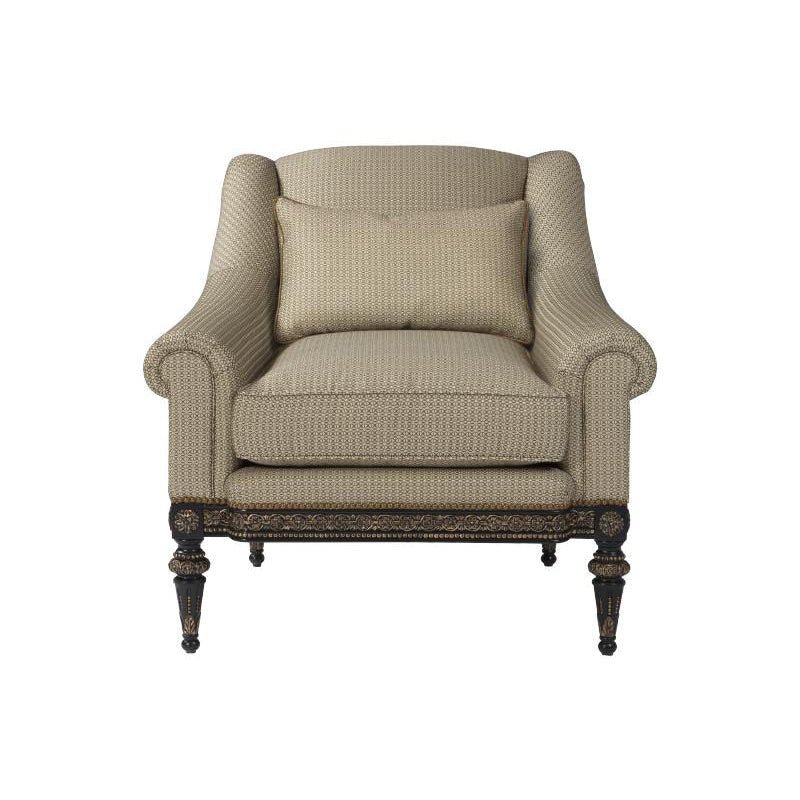 French Modern Neo Classic Armchair - English Georgian America