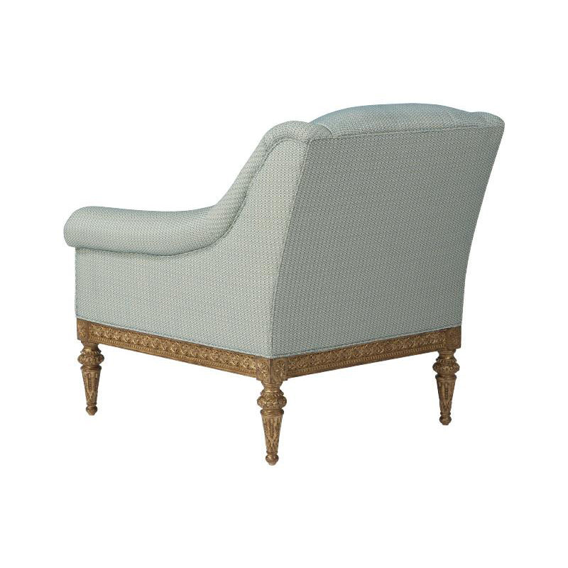 French Modern Neo Classic Armchair - English Georgian America