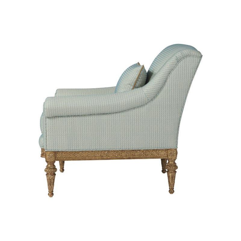 French Modern Neo Classic Armchair - English Georgian America