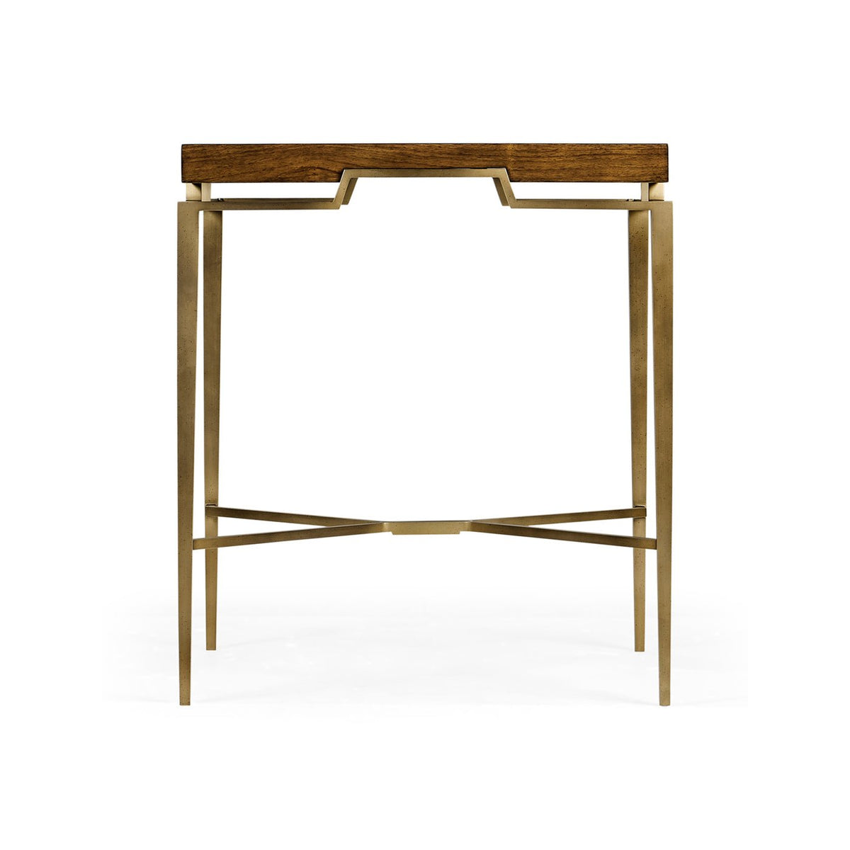 French Modern Square End Table - English Georgian America