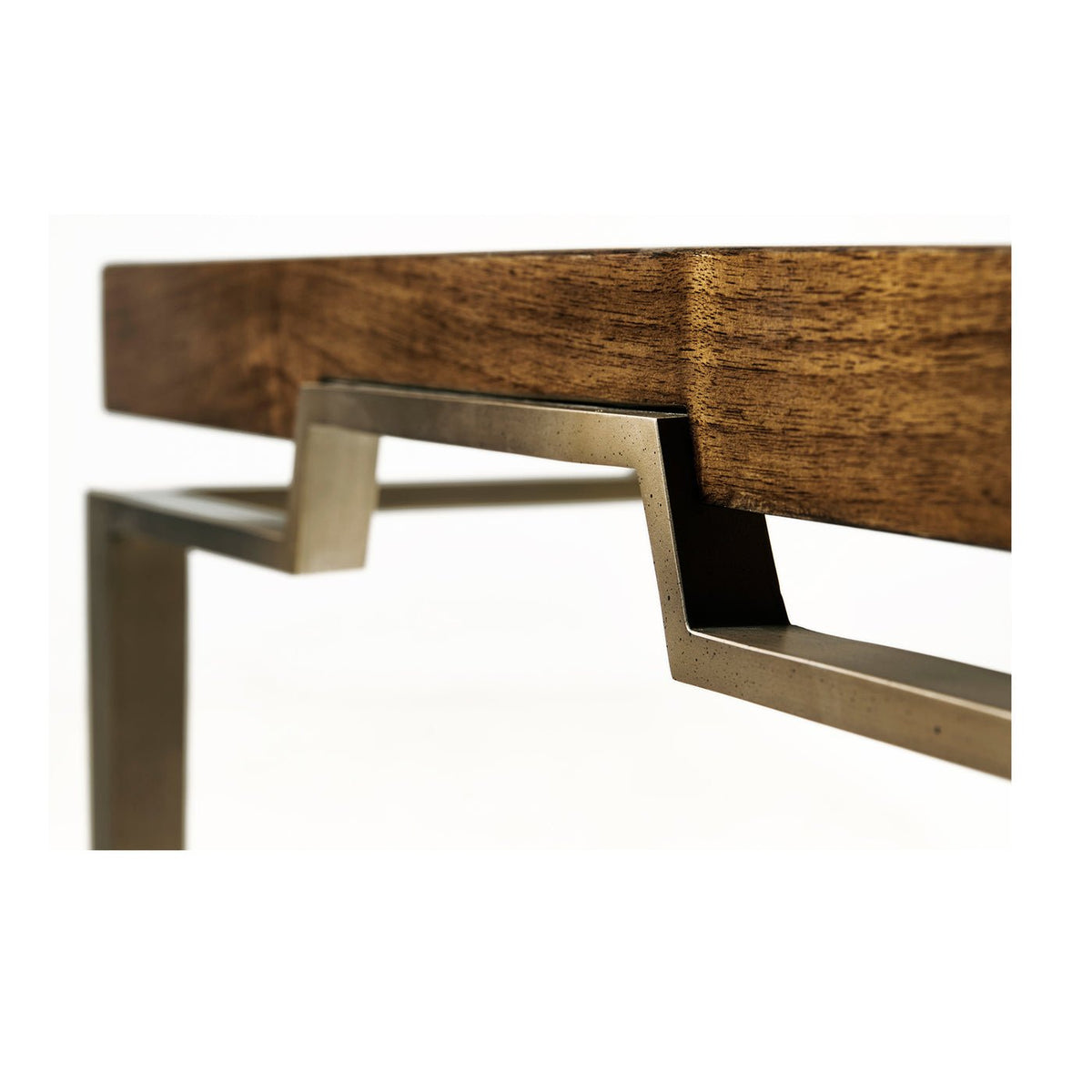 French Modern Square End Table - English Georgian America