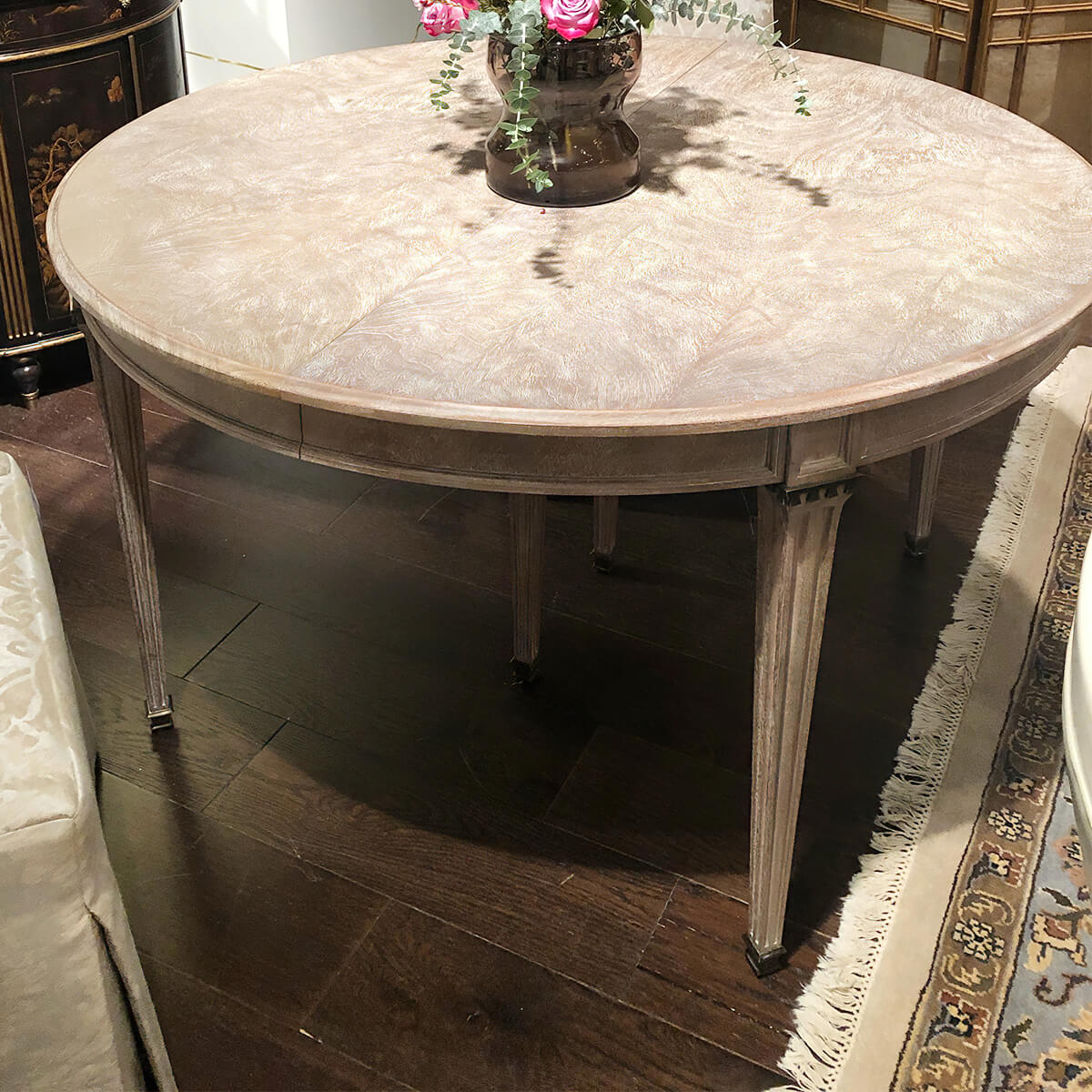 French Neo Classic Extension Dining Table - English Georgian America