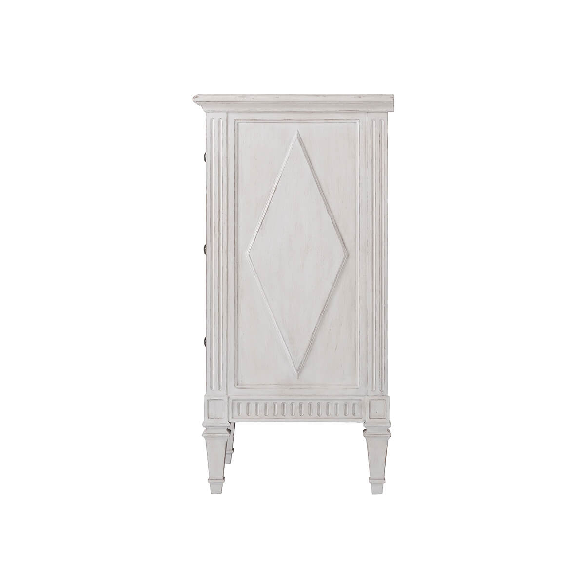 French Painted Antique Style Dresser - English Georgian America