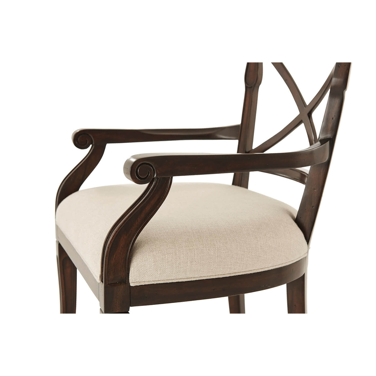 French Provincial Armchair - English Georgian America