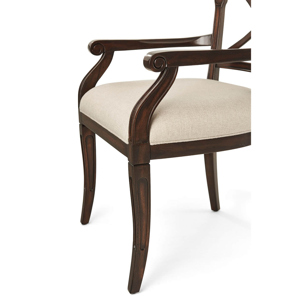 French Provincial Armchair - English Georgian America