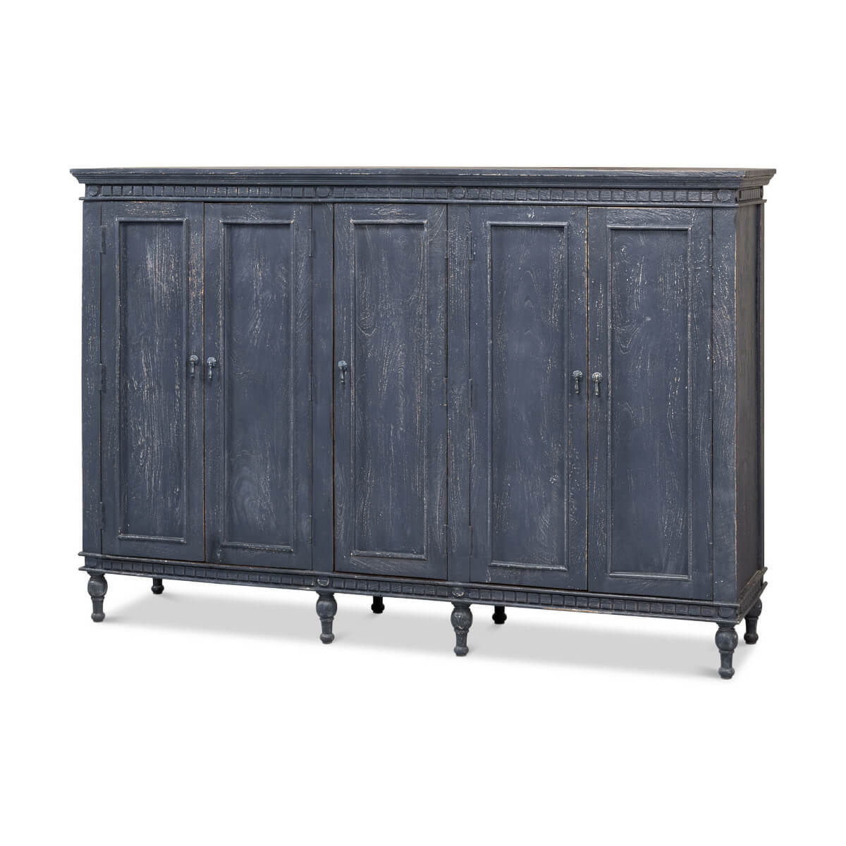 French Provincial Directoire Style Chateau Credenza - English Georgian America