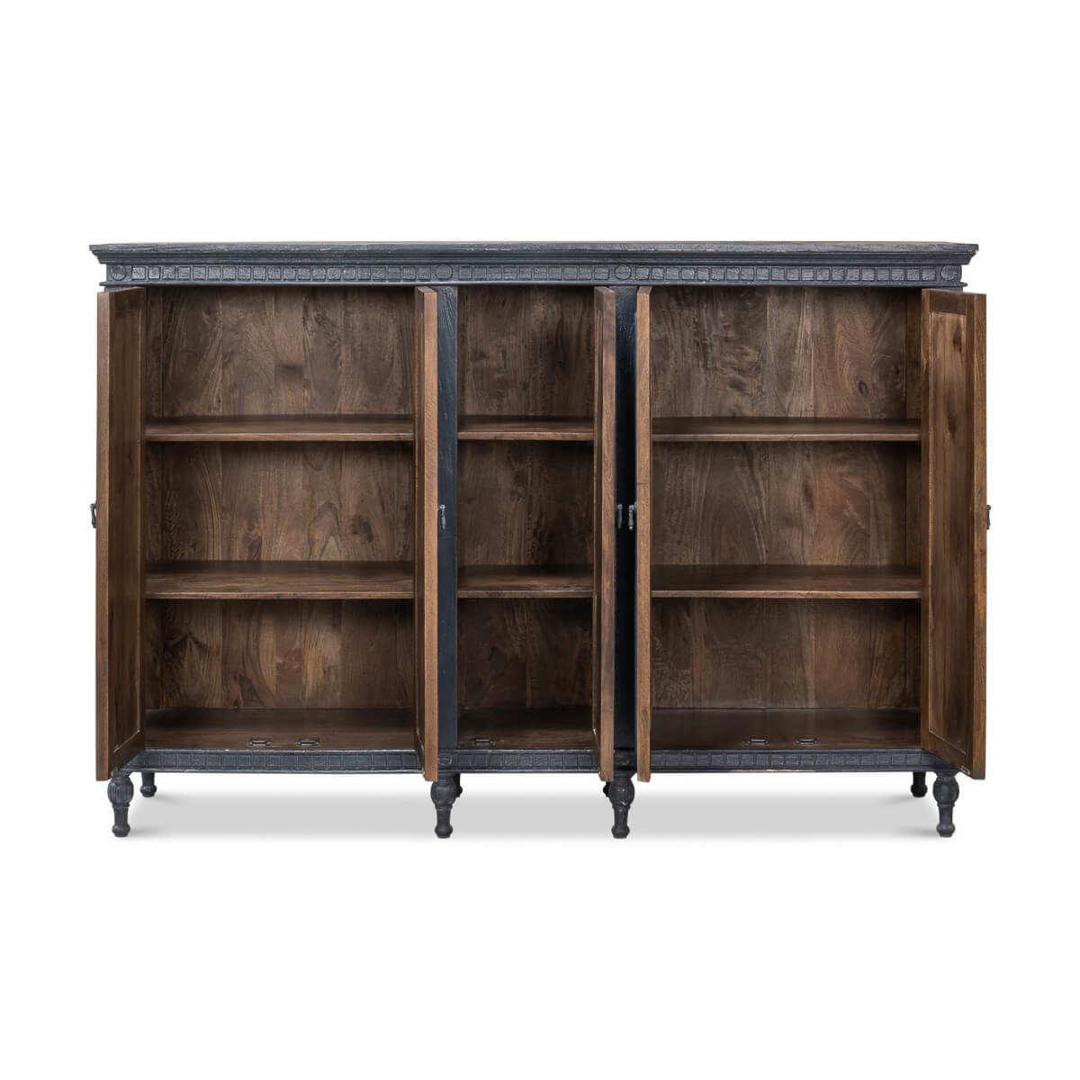 French Provincial Directoire Style Chateau Credenza - English Georgian America