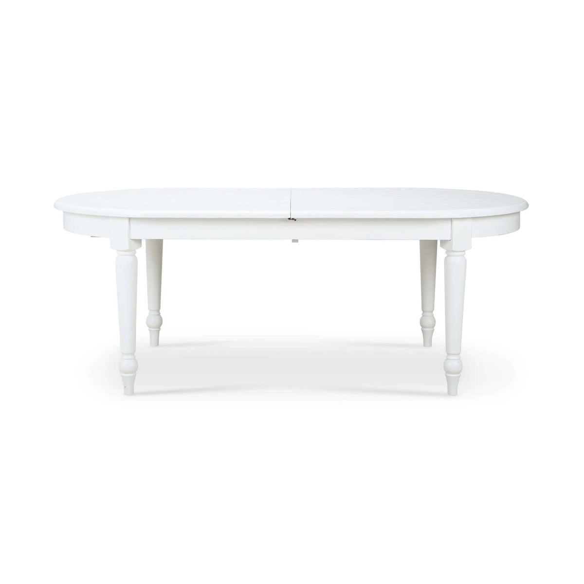 French Provincial Extendable Oval Dining Table - English Georgian America