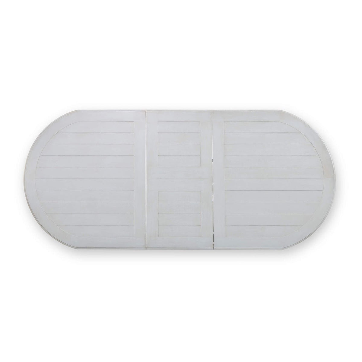 French Provincial Extendable Oval Dining Table - Charleston Grey - English Georgian America