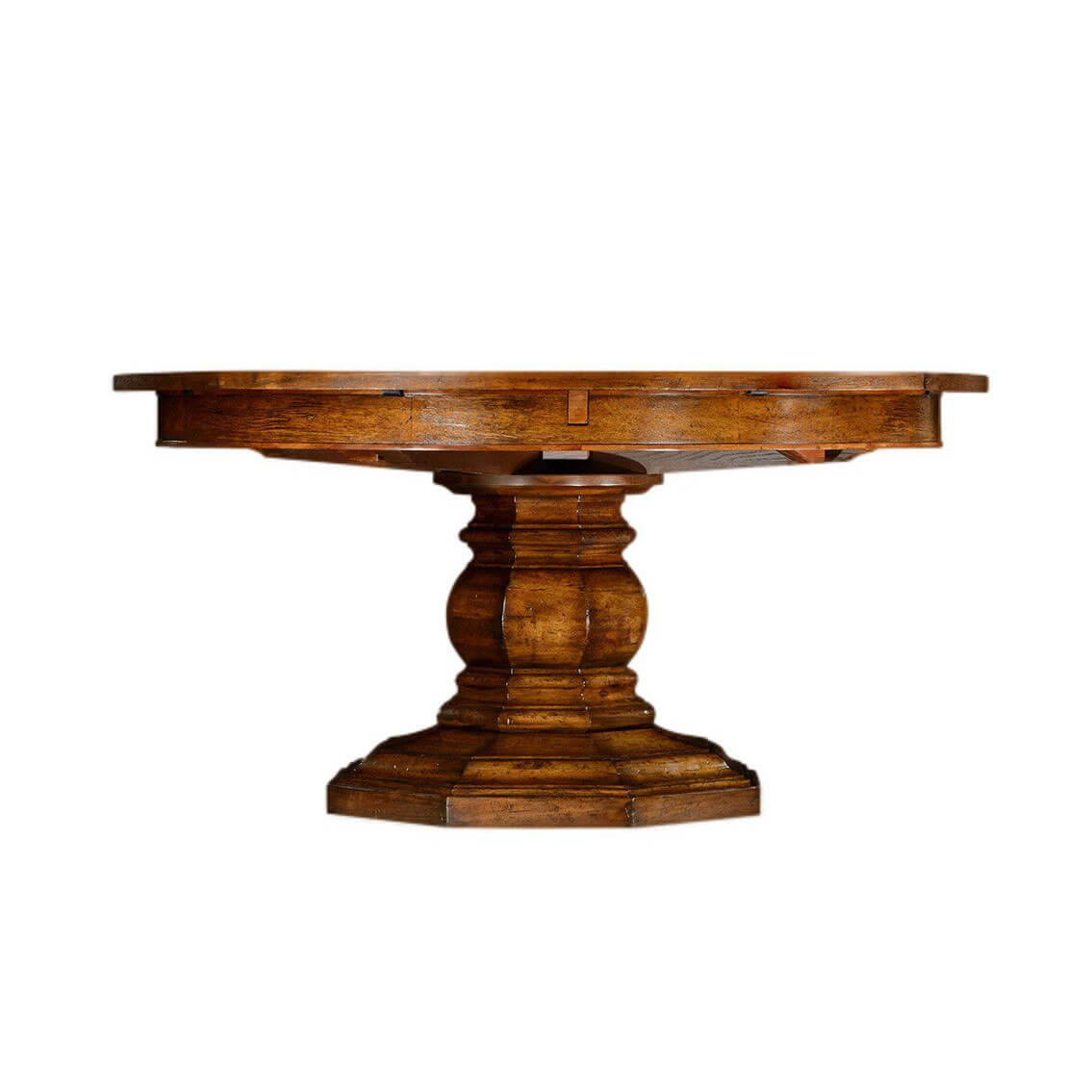 French Provincial Extension Dining Table - English Georgian America