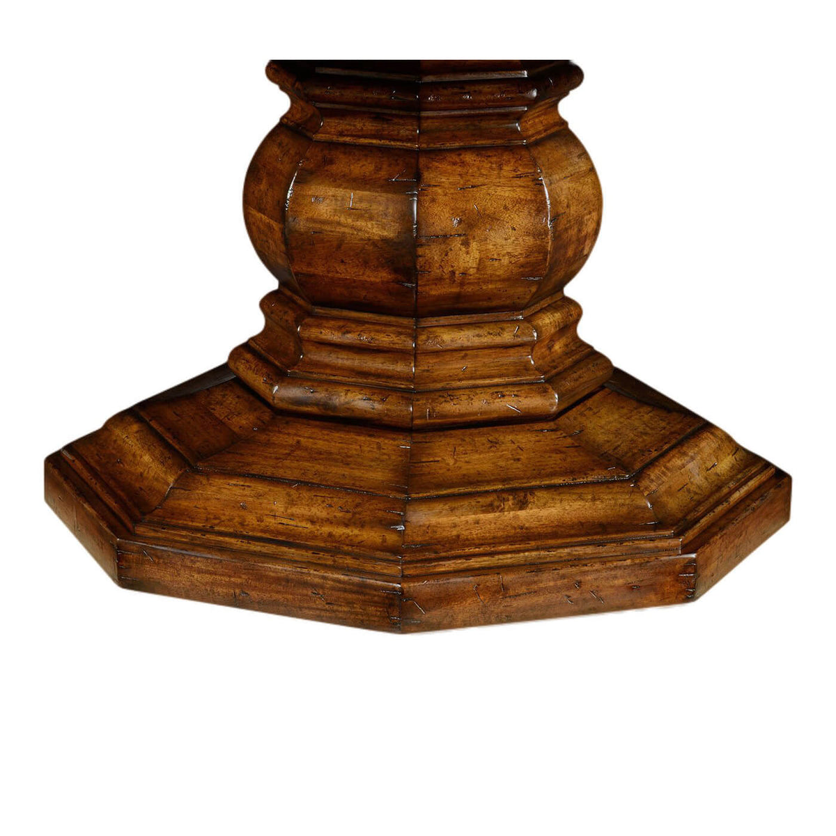 French Provincial Extension Dining Table - English Georgian America