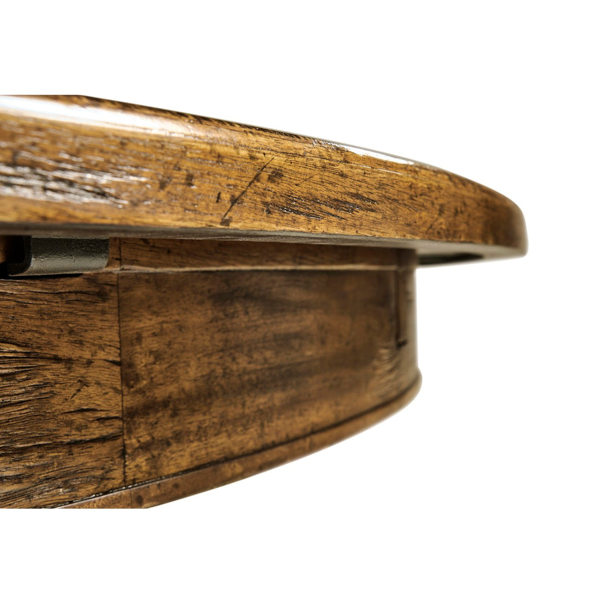 French Provincial Extension Round Dining Table - English Georgian America