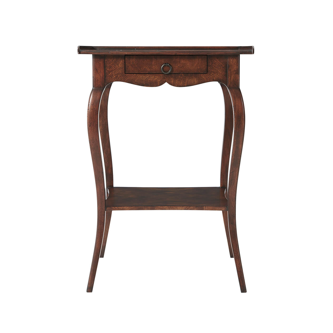 French Provincial Inlaid End Table - English Georgian America