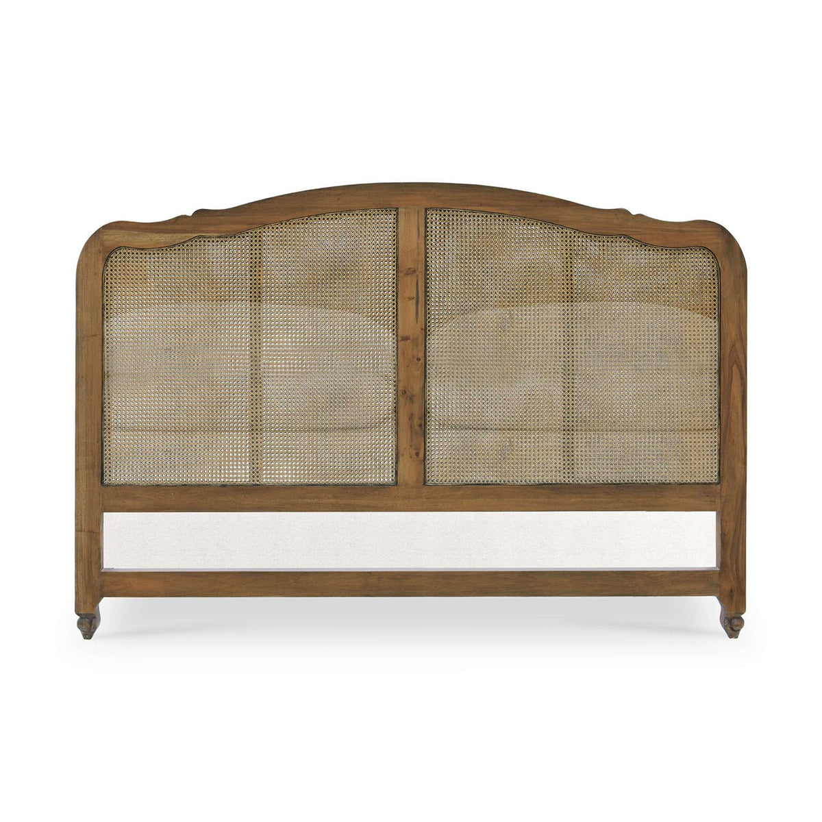 French Provincial King Bed - Straw Wash Finish - English Georgian America