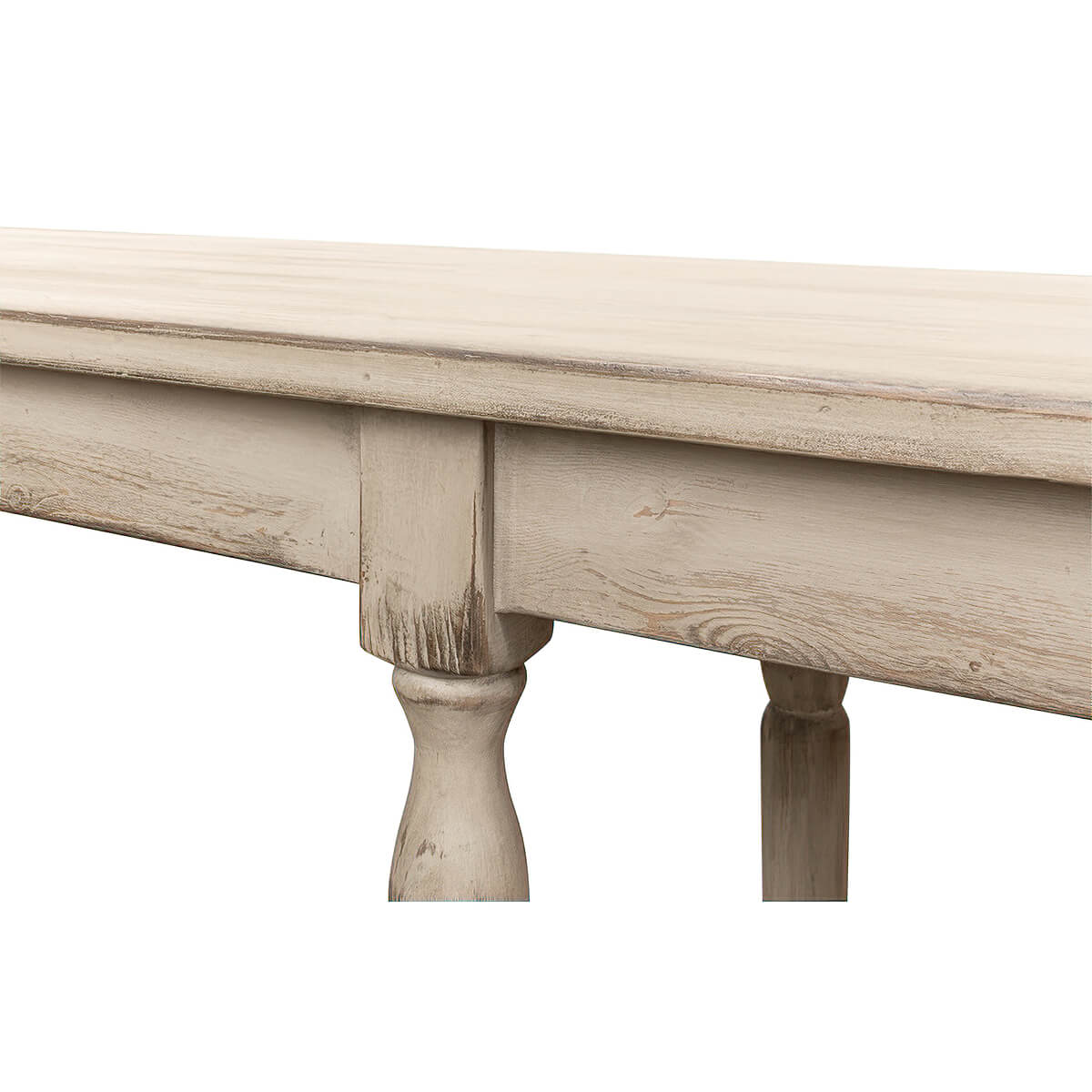 French Provincial Long Console - English Georgian America