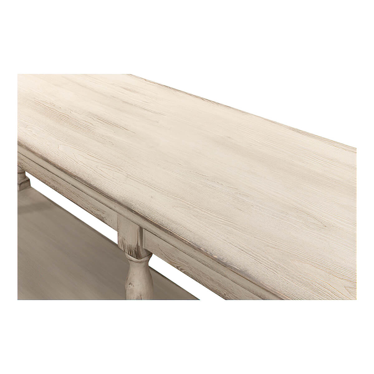 French Provincial Long Console - English Georgian America