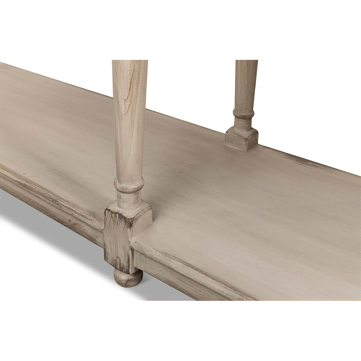 French Provincial Long Console - English Georgian America