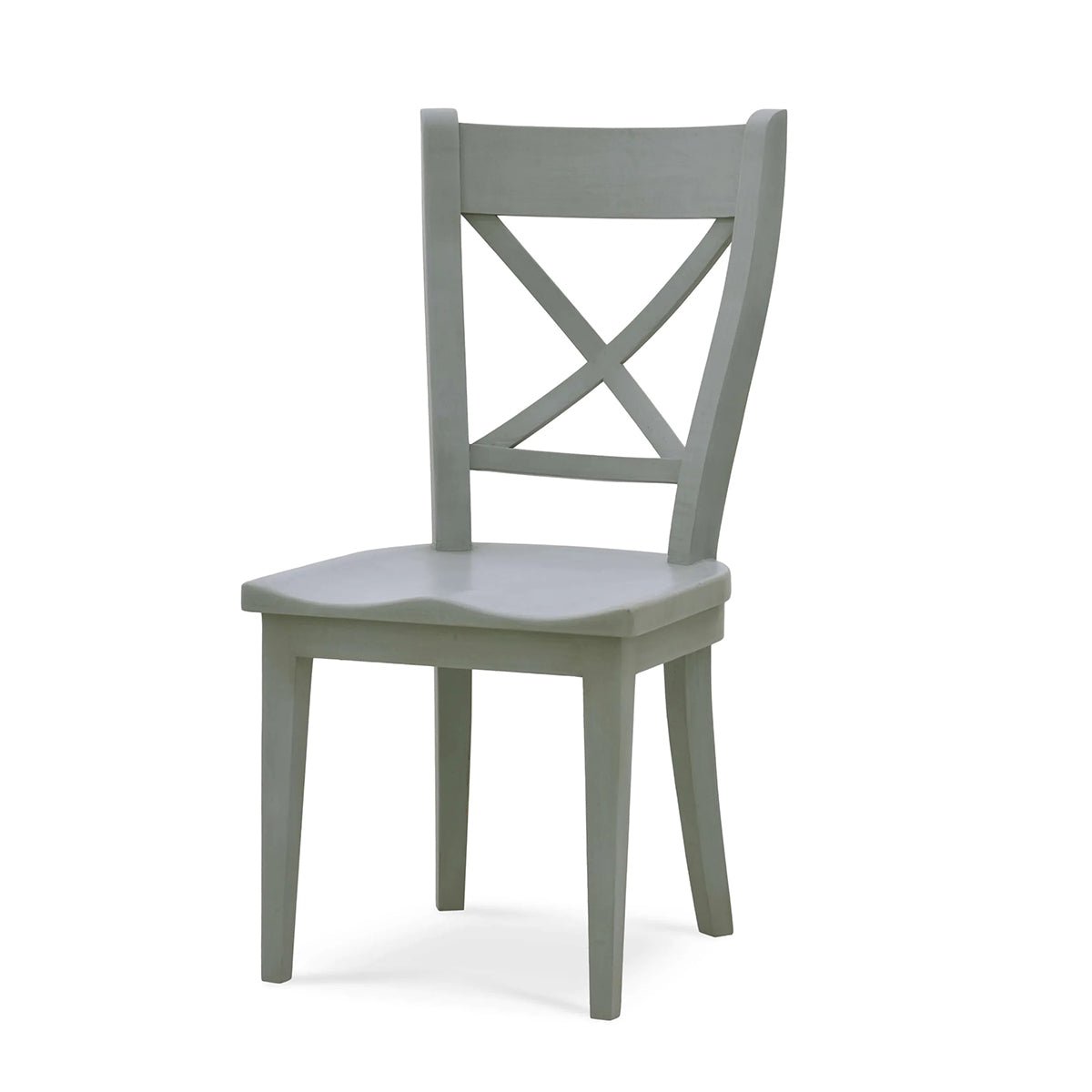 French Provincial Painted Dining Chair - English Georgian America